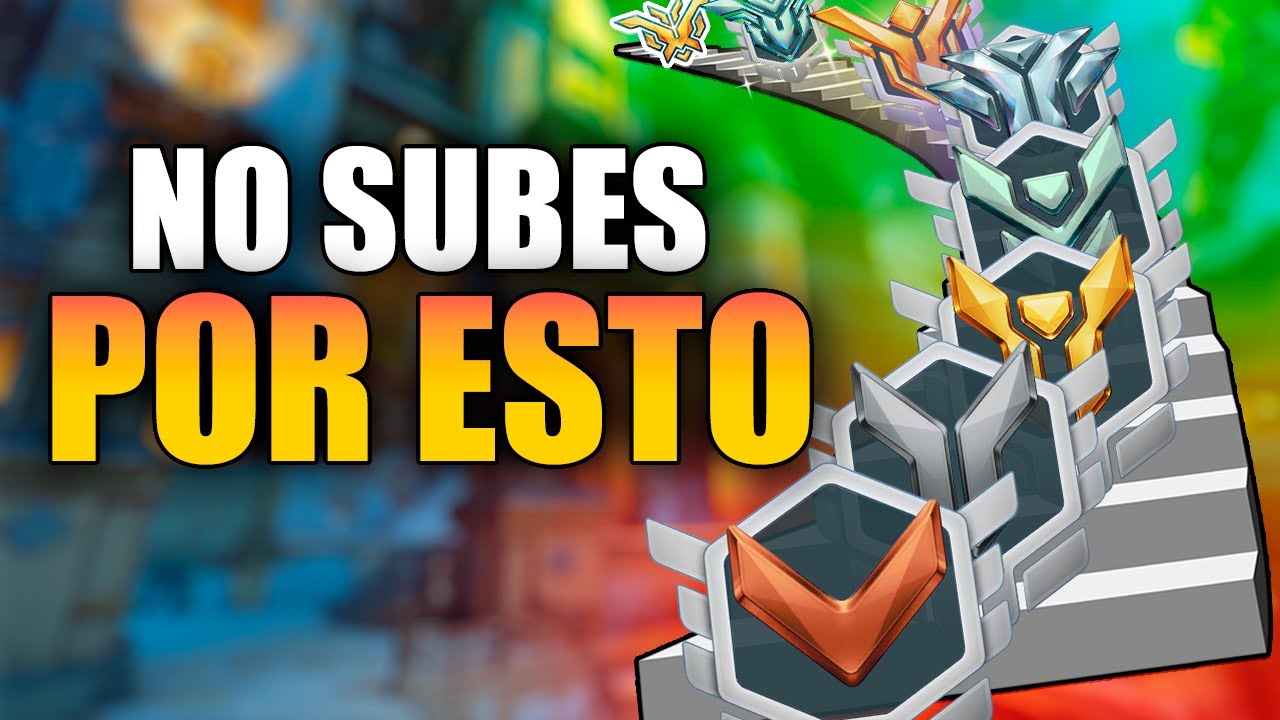 ❌ 10 ERRORES ❌ que NO TE DEJAN SUBIR de RANGO en OVERWATCH