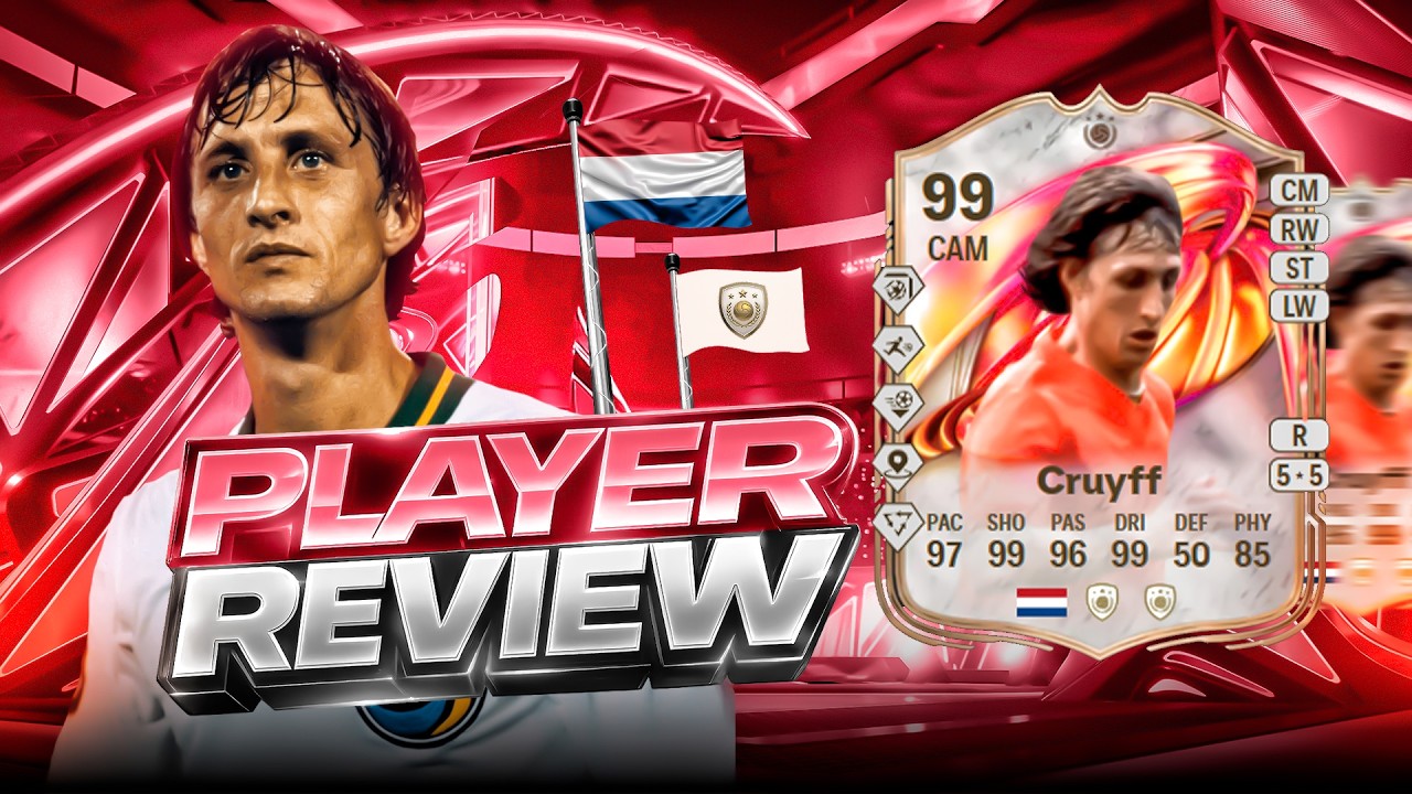 ОБЗОР ИГРОКА 99 FUTTIES ICON КРОЙФ &mdash; EA FC 26 ULTIMATE TEAM