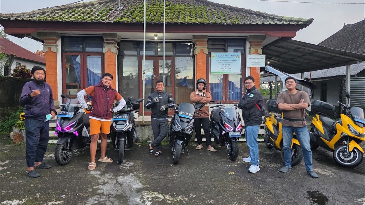 Riding Adamolis ke Plaga dan Catur 'Rute Malam Pulang Kintamani - Gianyar' Part. 4