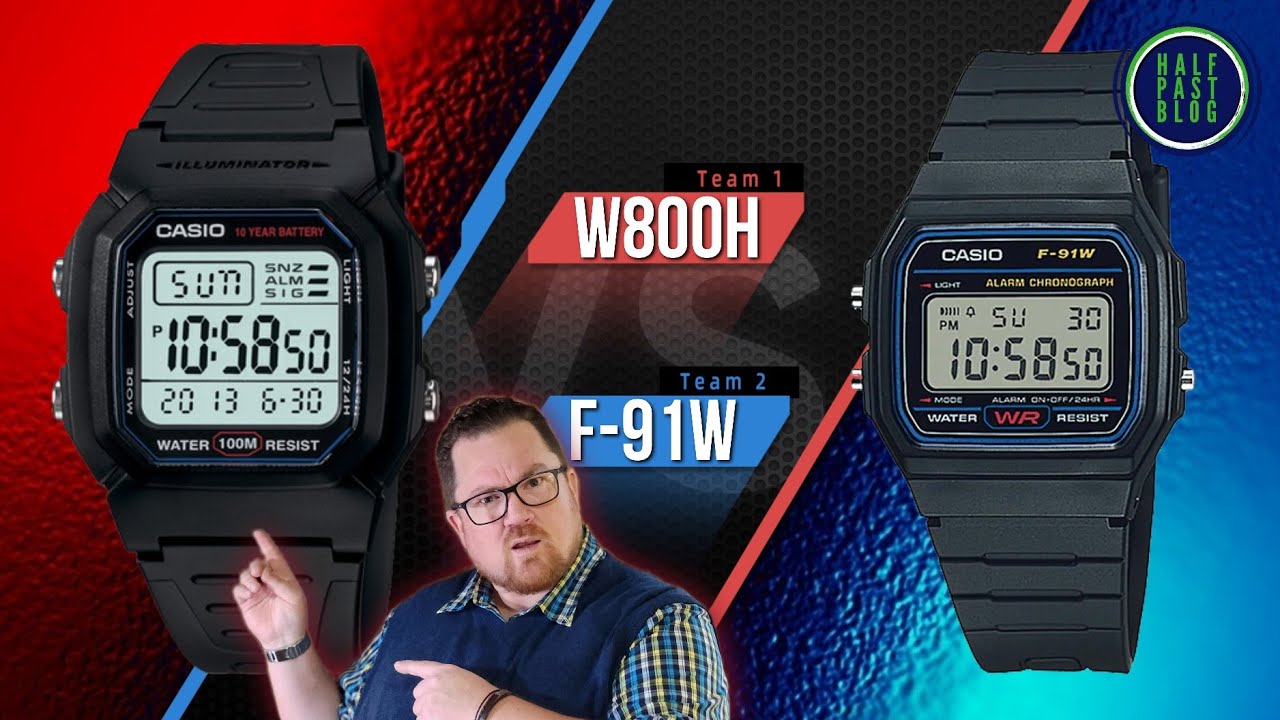 ЭТО ЛУЧШИЙ Casio: F-91W против W800H-1AV — обзор часов
