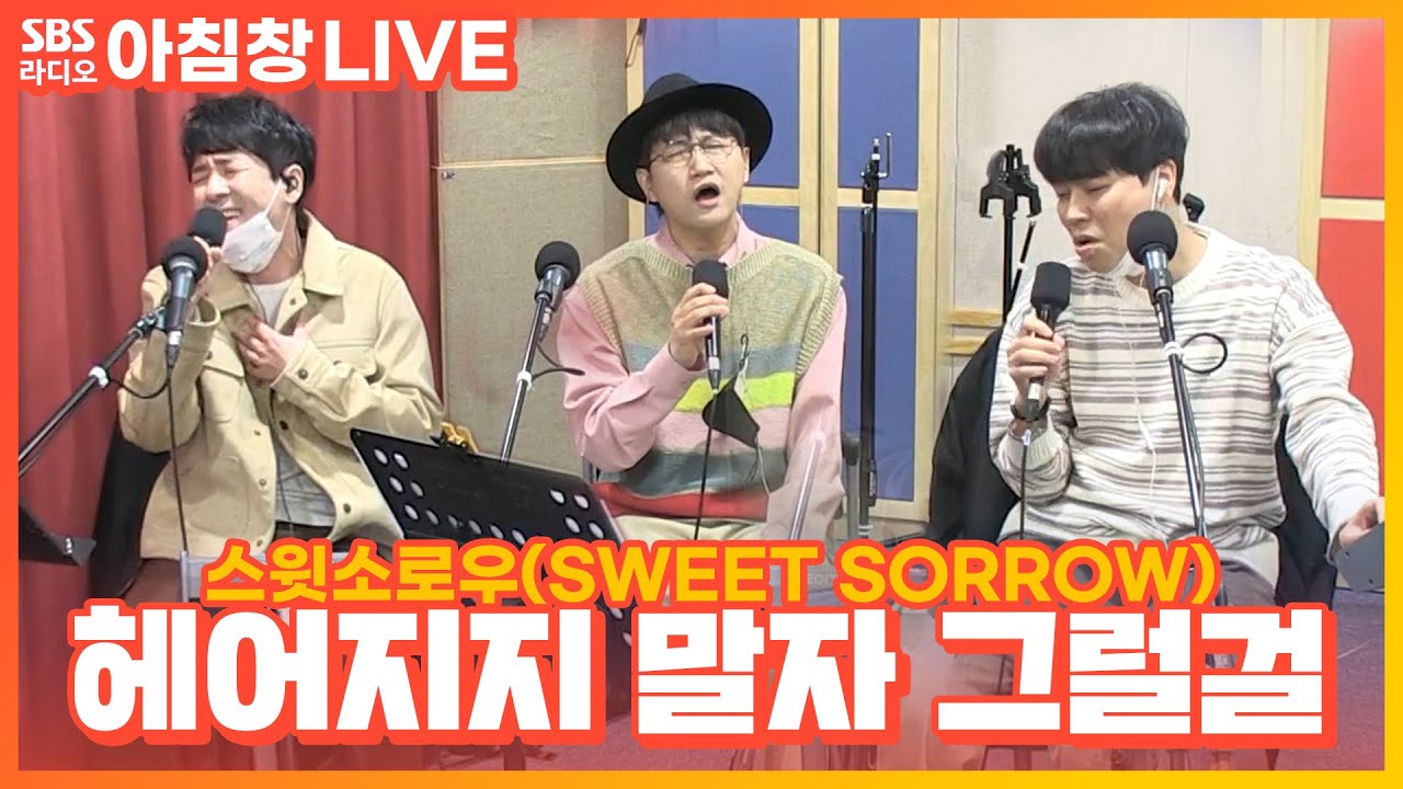[LIVE] 스윗소로우(SWEET SORROW) - 헤어지지 말자 그럴걸(Please Don't Go) | 아름다운 이 아침 김창완입니다