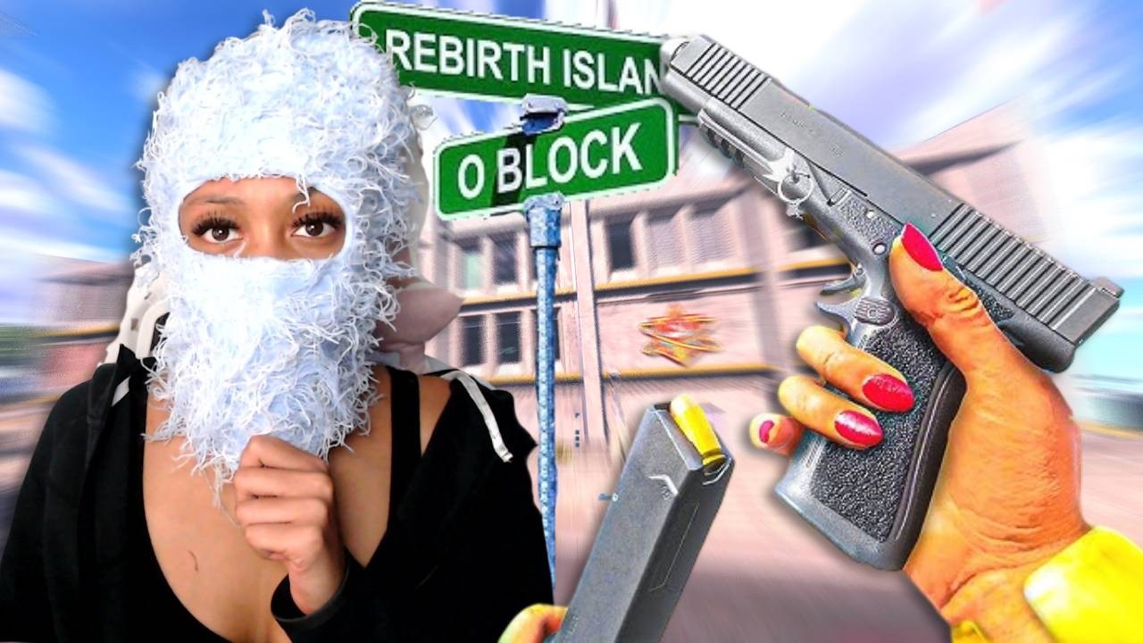 I SURVIVED 24HRS in the HOOD on Rebirth Island!🤯⚠️