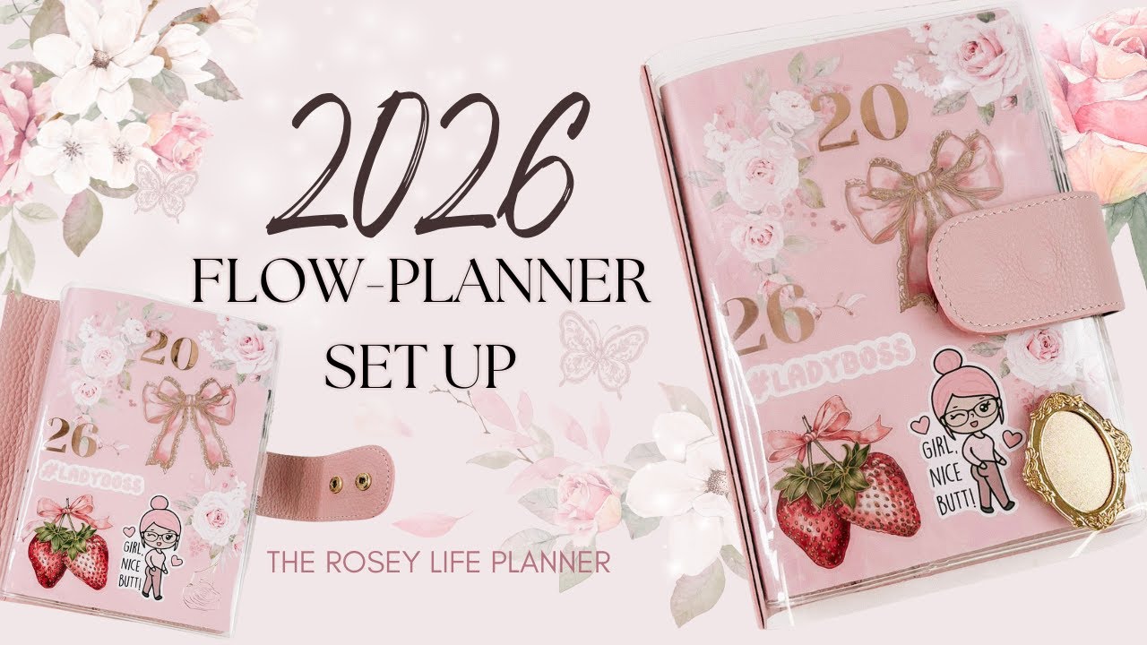 ПЛАНИРУЙТЕ ВМЕСТЕ СО МНОЙ: СОЗДАЮ СВОЙ ПЛАНИРОВЩИК ROSEY FLOW НА 2026 ГОД