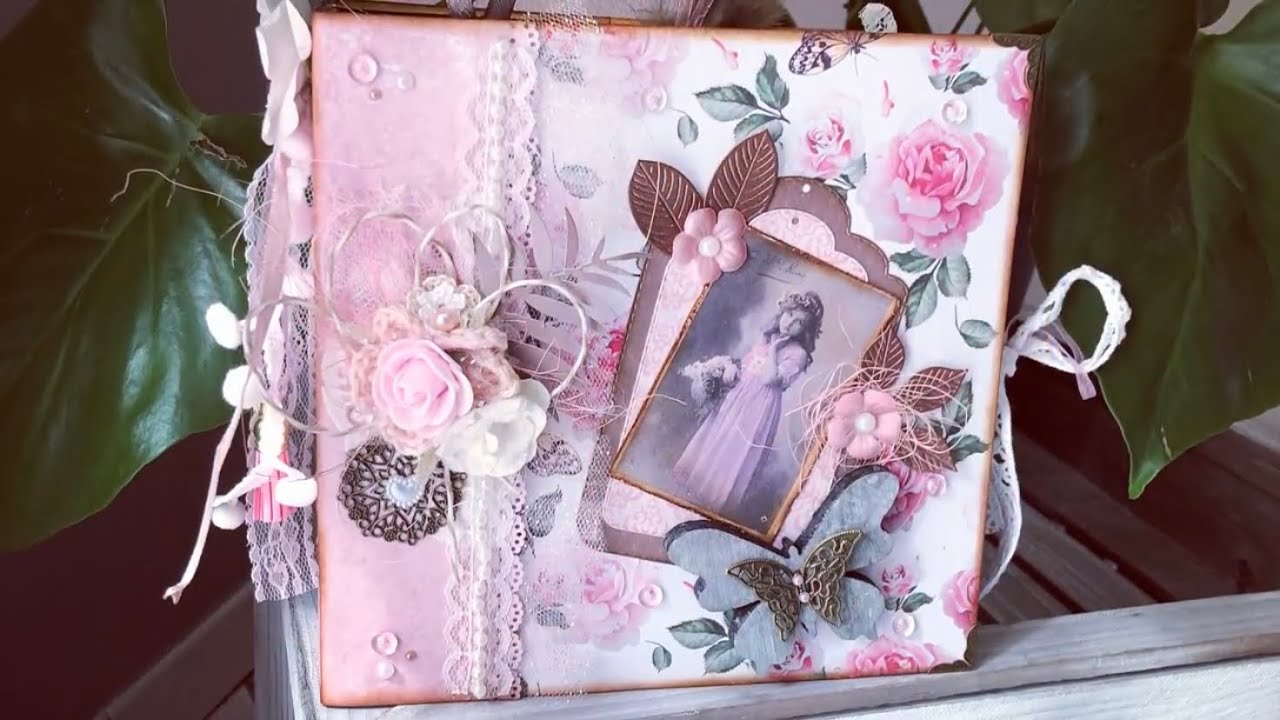 Présentation de mon album vintage Shabby 💕