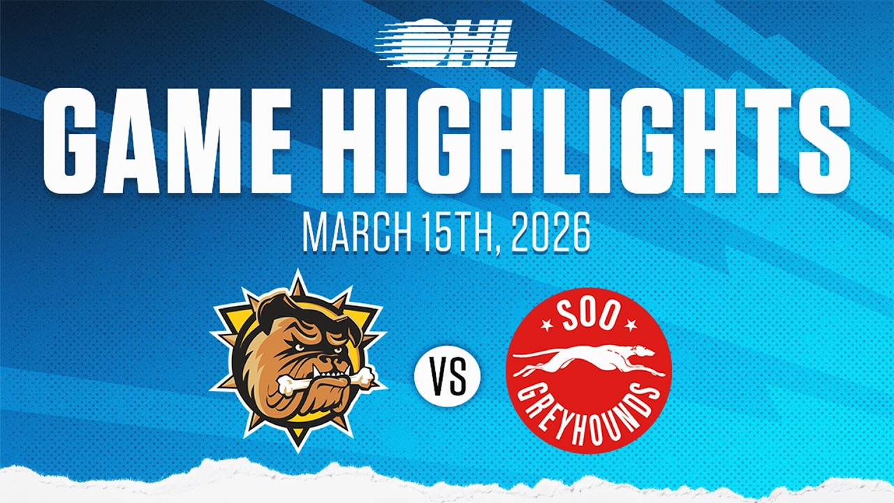 Обзор матча OHL: «Брантфорд Бульдогс» — «Су Грейхаундс», 15 марта 2026 г.