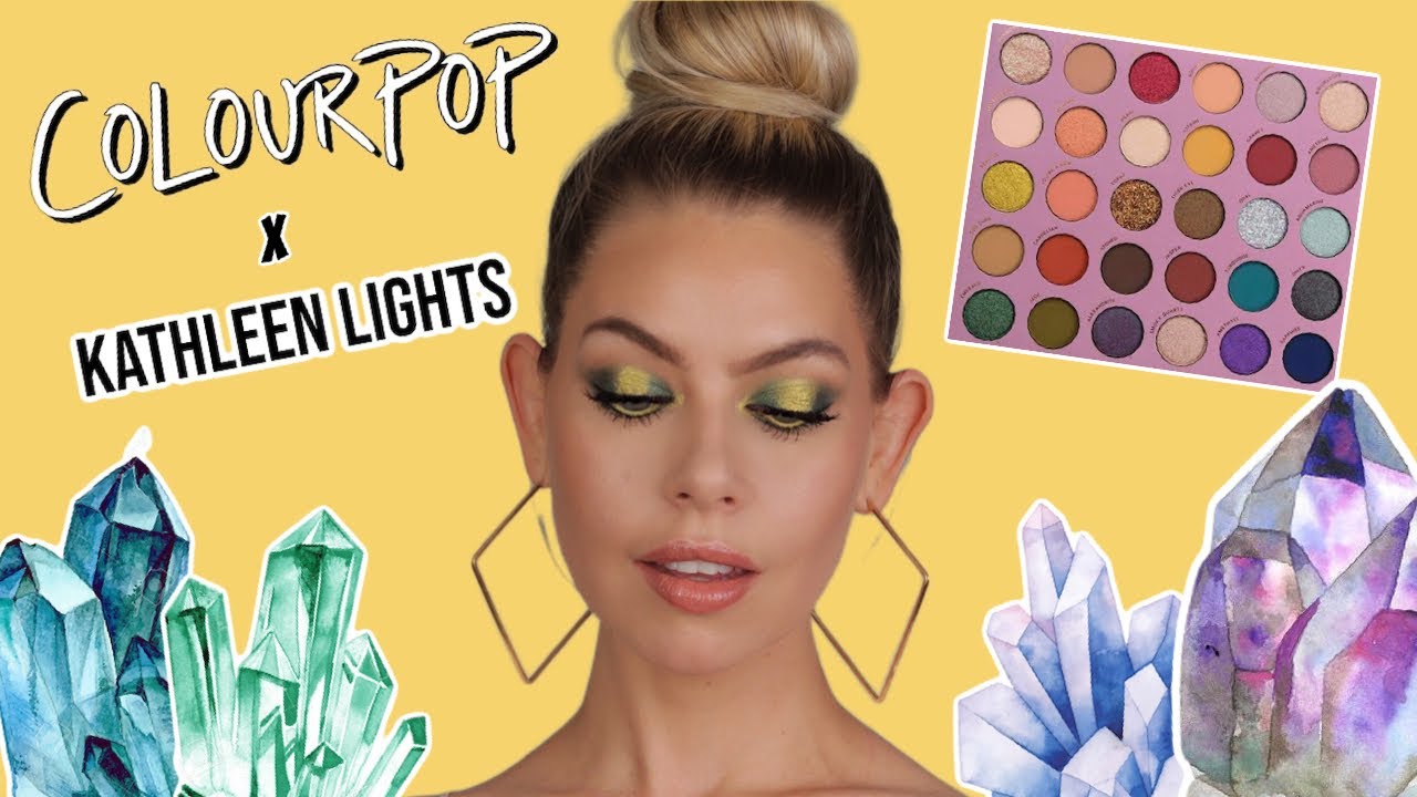QUICK & EASY KATHLEEN LIGHTS X COLOURPOP SO JADED TUTORIAL USING 2 COLORS | BrittanyNichole