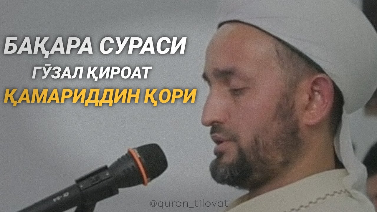 Бақара сураси ( Қамариддин Қори) Baqara surasi 203/233 oyatlar go'zal qiroat (beautiful recitation)