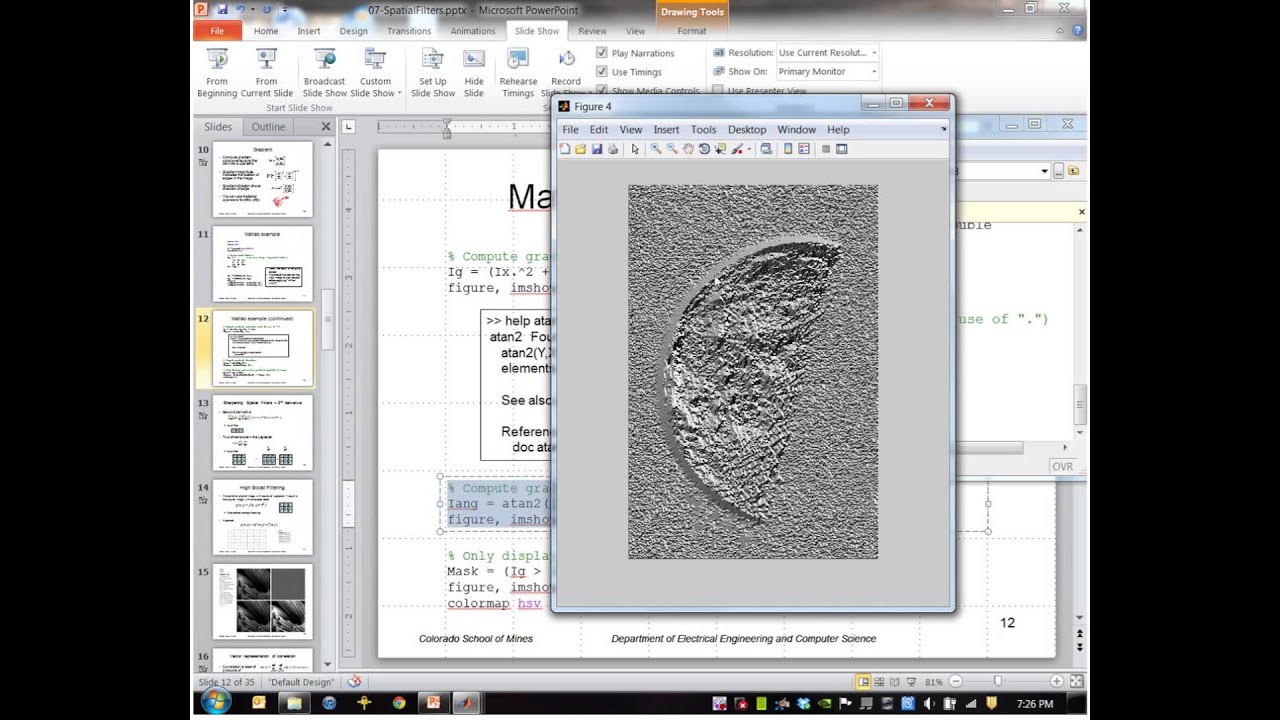 EENG 510 - Lecture 07-2 Spatial Filters