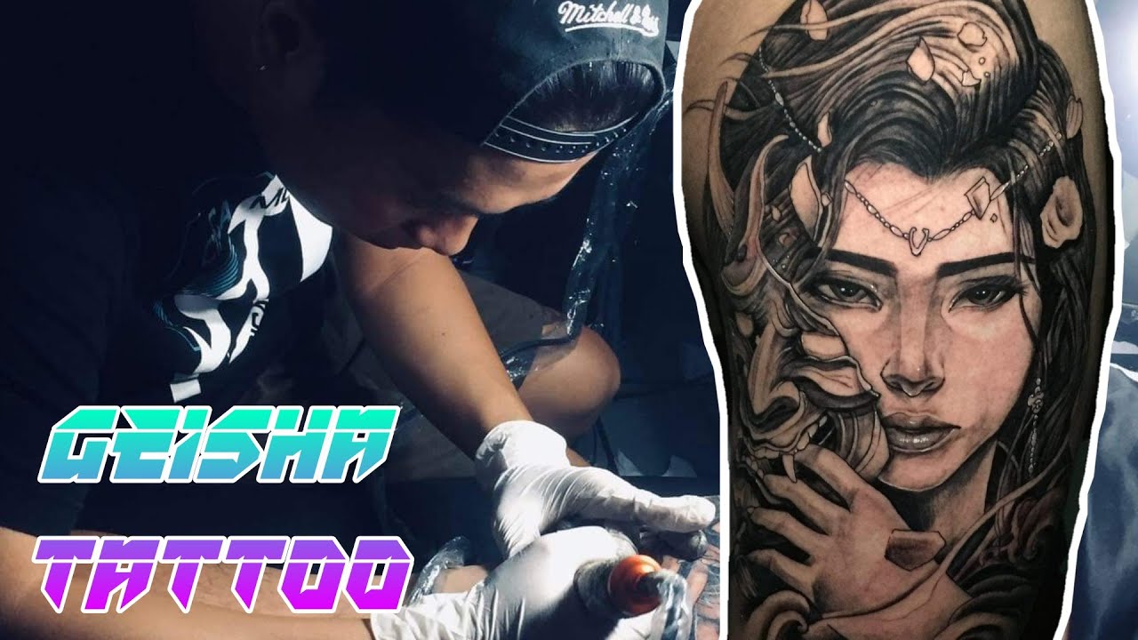 THE MAKING Geisha Tattoo|Jamir Tattoo TV