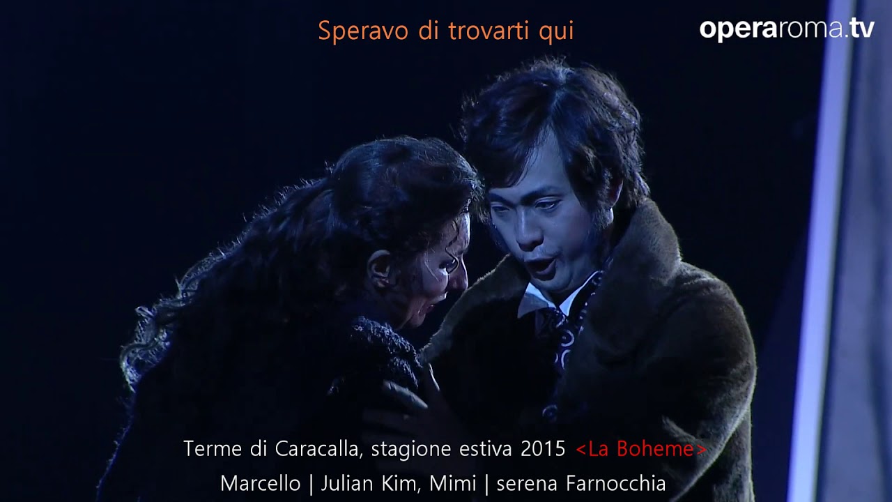 김주택 (Bar.Julian Kim) - 2015 - Speravo di trovarti qui - La Boheme - Terme di Caracalla