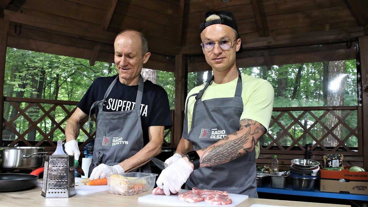 Czaplay z zespołu Enej gościem Radia od kuchni. Przygotowaliśmy m.in. szczupaka i karmuszkę.