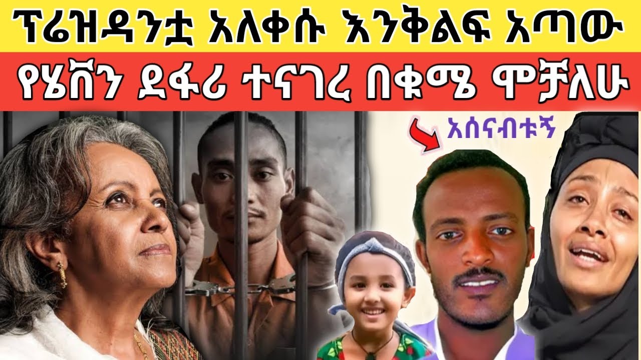 🔴 ፕሬዝዳንቷ በእምባ ታጠቡ የህፃን ሄቨን እናት ታሳዝናለች!!