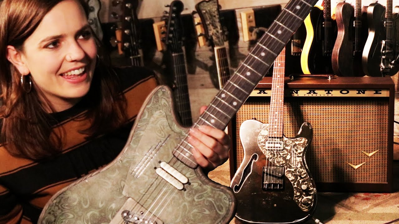 These electric guitars are made out of STEEL!