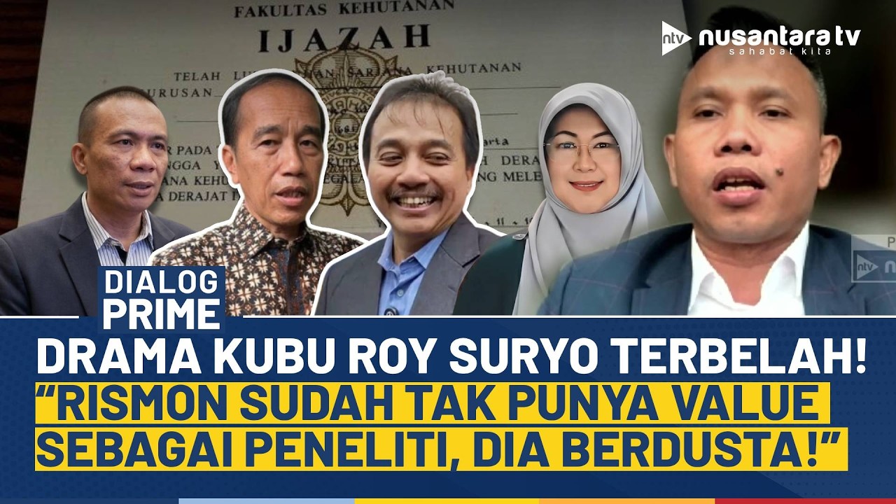 Kubu Roy Suryo Retak! Khozinuddin Serang Rismon: Peneliti Boleh Keliru, Tapi Tak Boleh Bohong! | NTV