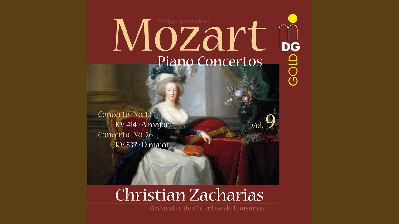 Concerto for Piano and Orchestra No. 12 in A Major, KV 414: II. Andante