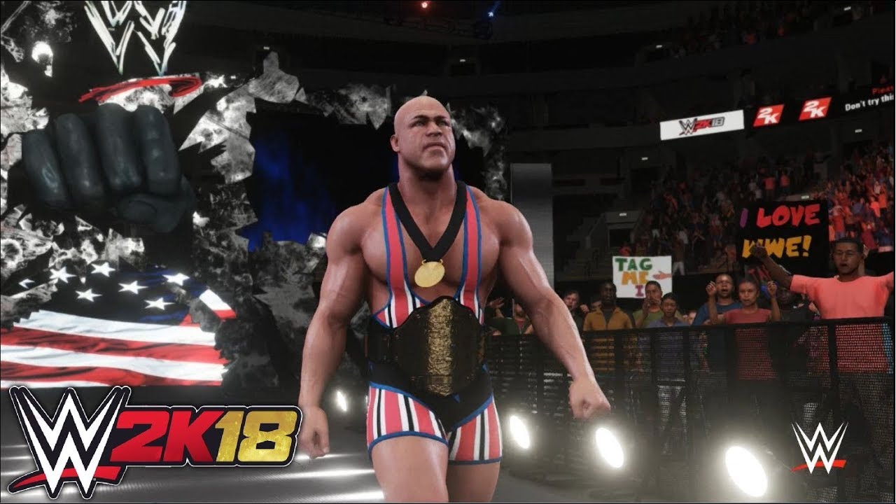WWE 2K18 - Kurt Angle vs JBL: World Heavyweight Championship | Smackdown