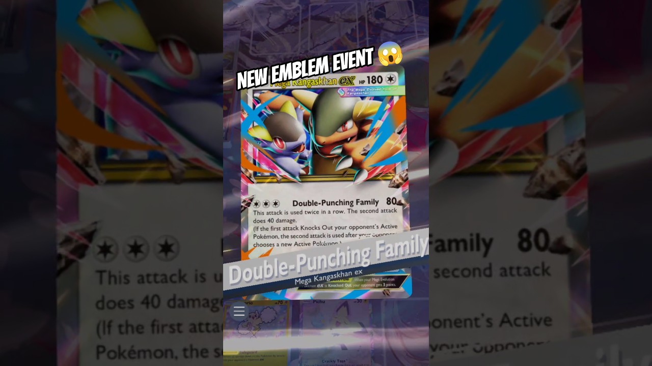 New Mega Kangaskhan deck & Greninja | Pokemon TCG Pocket | Fantastical parade emblem event