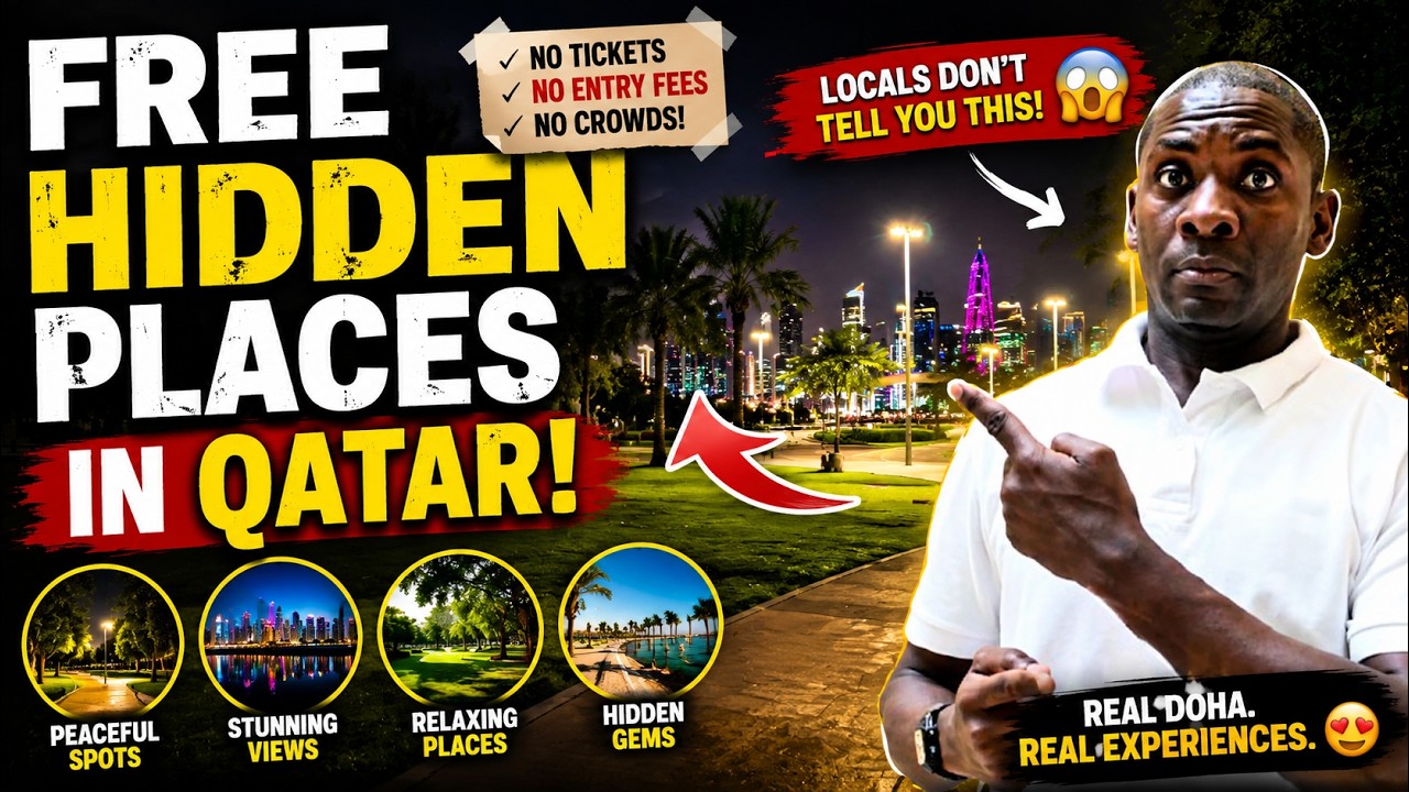 Cheap & Free Places to Visit in Qatar After Work | Hidden Doha Locations ( 2026) | Mexcreationtv