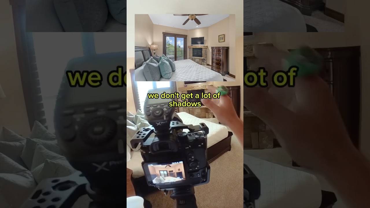 How to Use Flash for Real Estate Photography #shortvideo