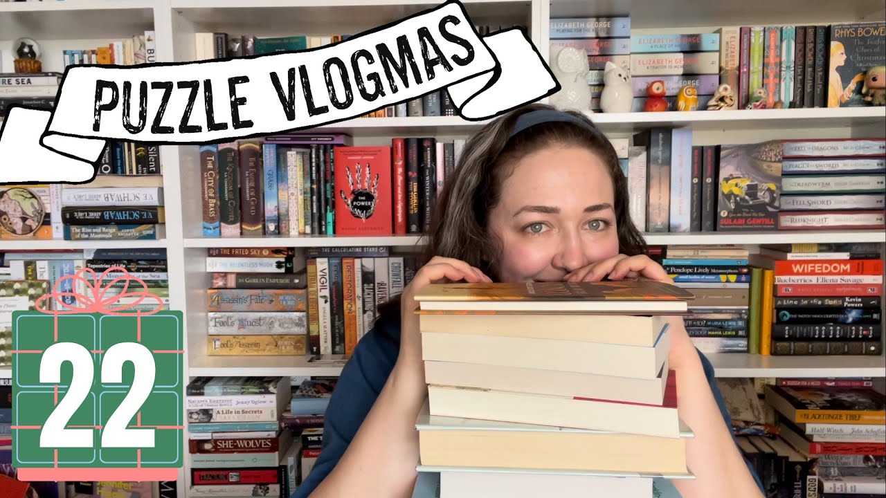 Puzzle Vlogmas | Day 22 | Melbourne Book Haul