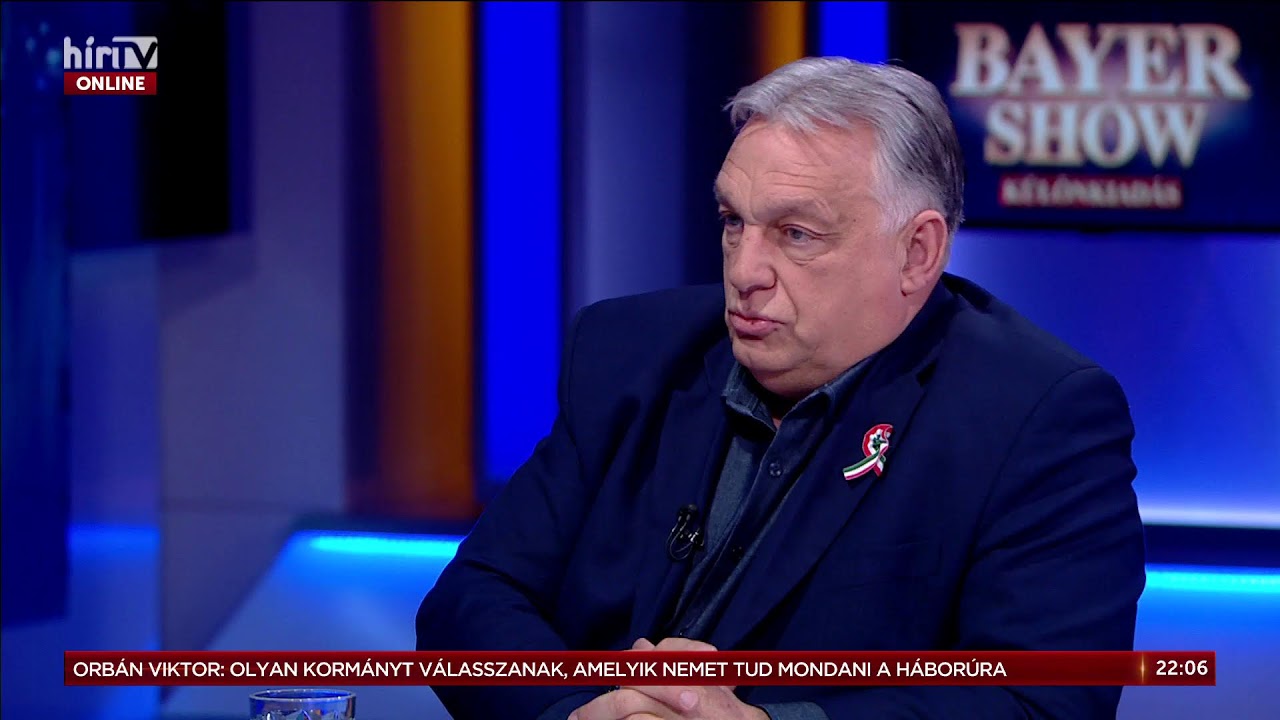 BayerShow különkiadás - Exkluzív interjú Orbán Viktorral - HírTV