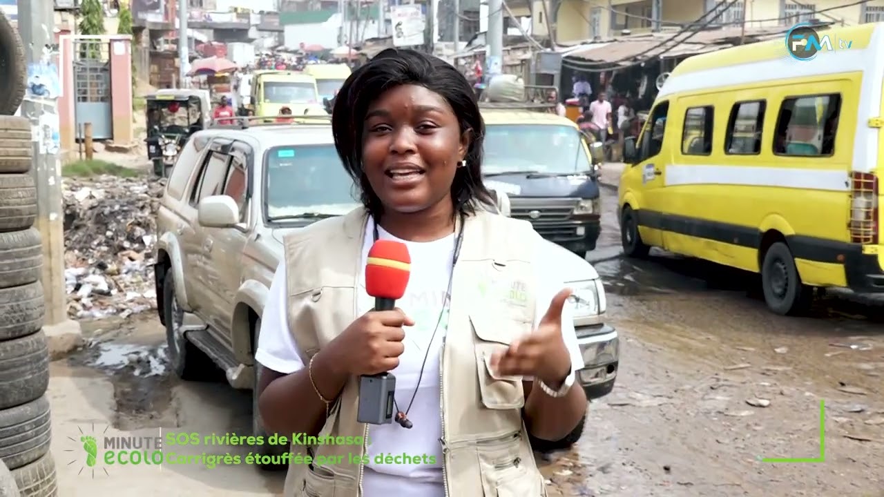 SOS Rivières de Kinshasa : Carrigrès étouffée par les déchets