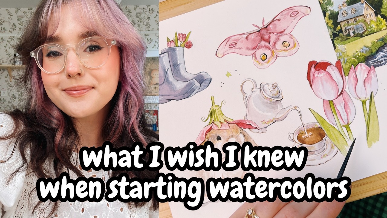 Beginner Watercolor Mistakes I Wish I Knew Sooner!