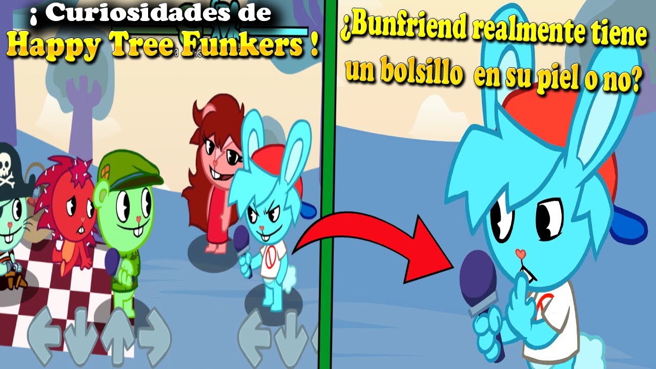 Curiosidades de Happy Tree Funkers en Friday night Funkin/ Mods FNF Happy Tree Friends
