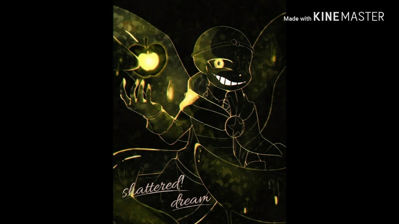 Shattered dream x nightmares sans little piece of heaven(amv)