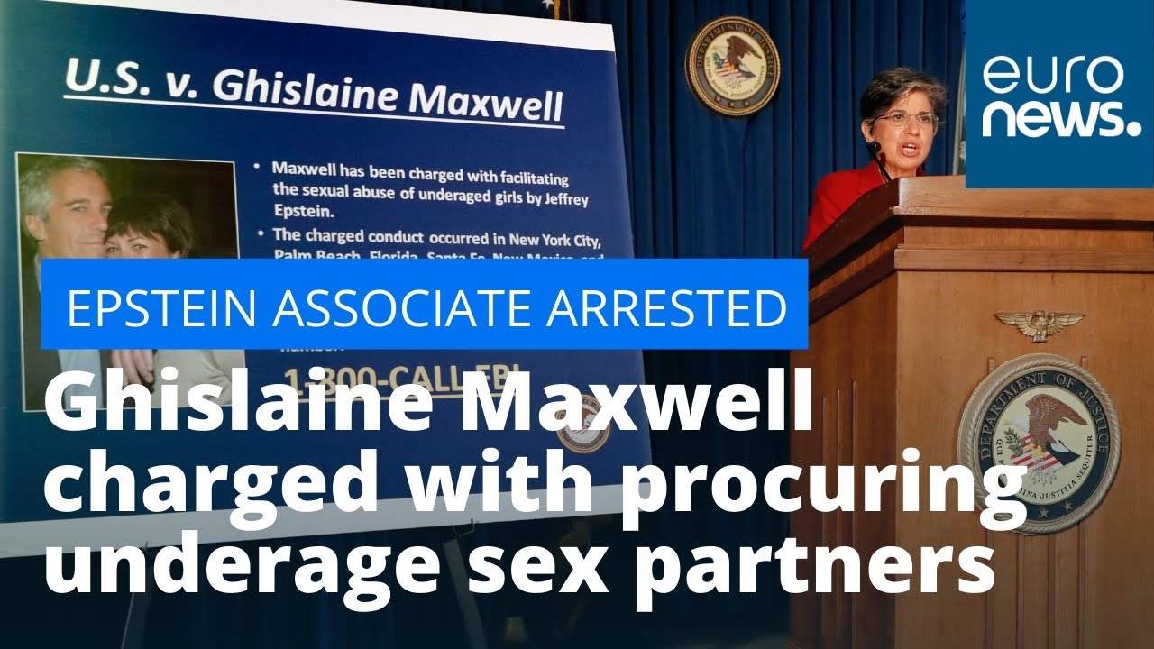 Epstein associate arrested: Ghislaine Maxwell charged with procuring underage sex partners