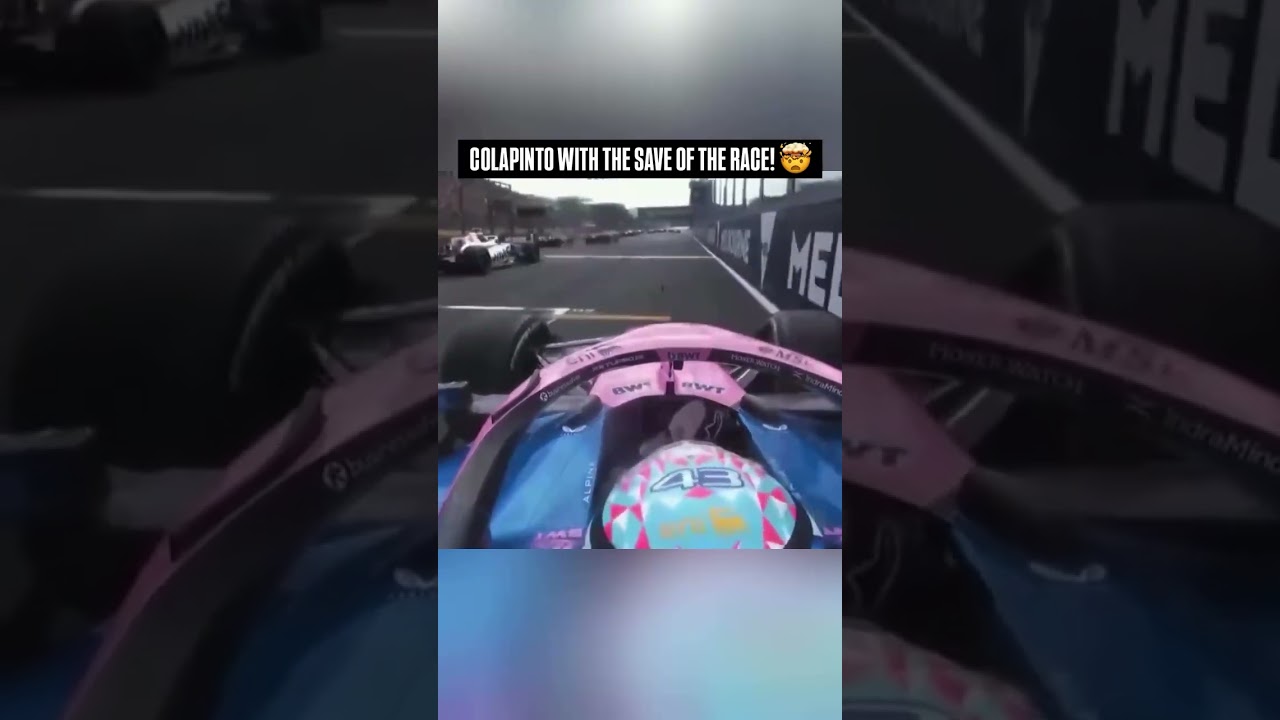 Franco Colapinto epic save of the season The first race #australiangp #francocolapinto #f1