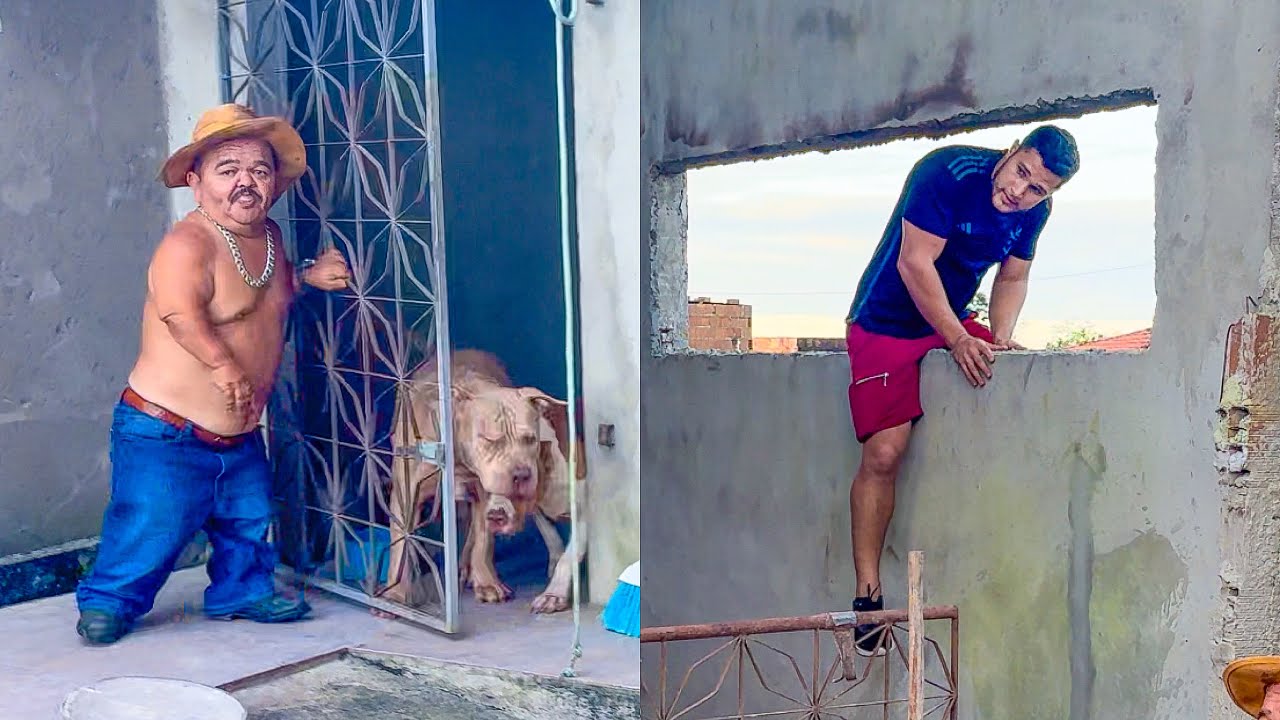 PILILIU FICOU FURIOSO E SOLTOU DOIS PITBUL PRA PEGAR LEÔNCIO | PILILIU DA RESENHA