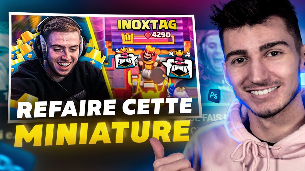 Faire des Miniatures YouTube comme MICHOU