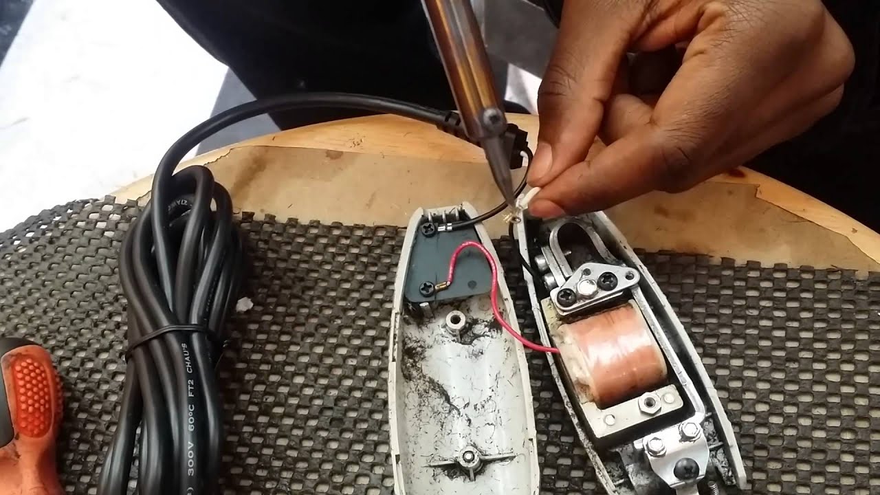 How To Repair Andis Outliner Cord Part 2