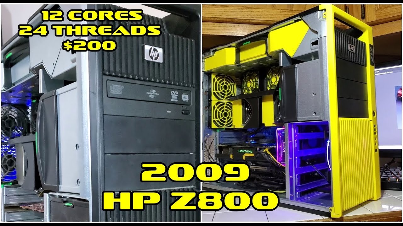 Рабочая станция за 200 долларов для игр? HP Z800