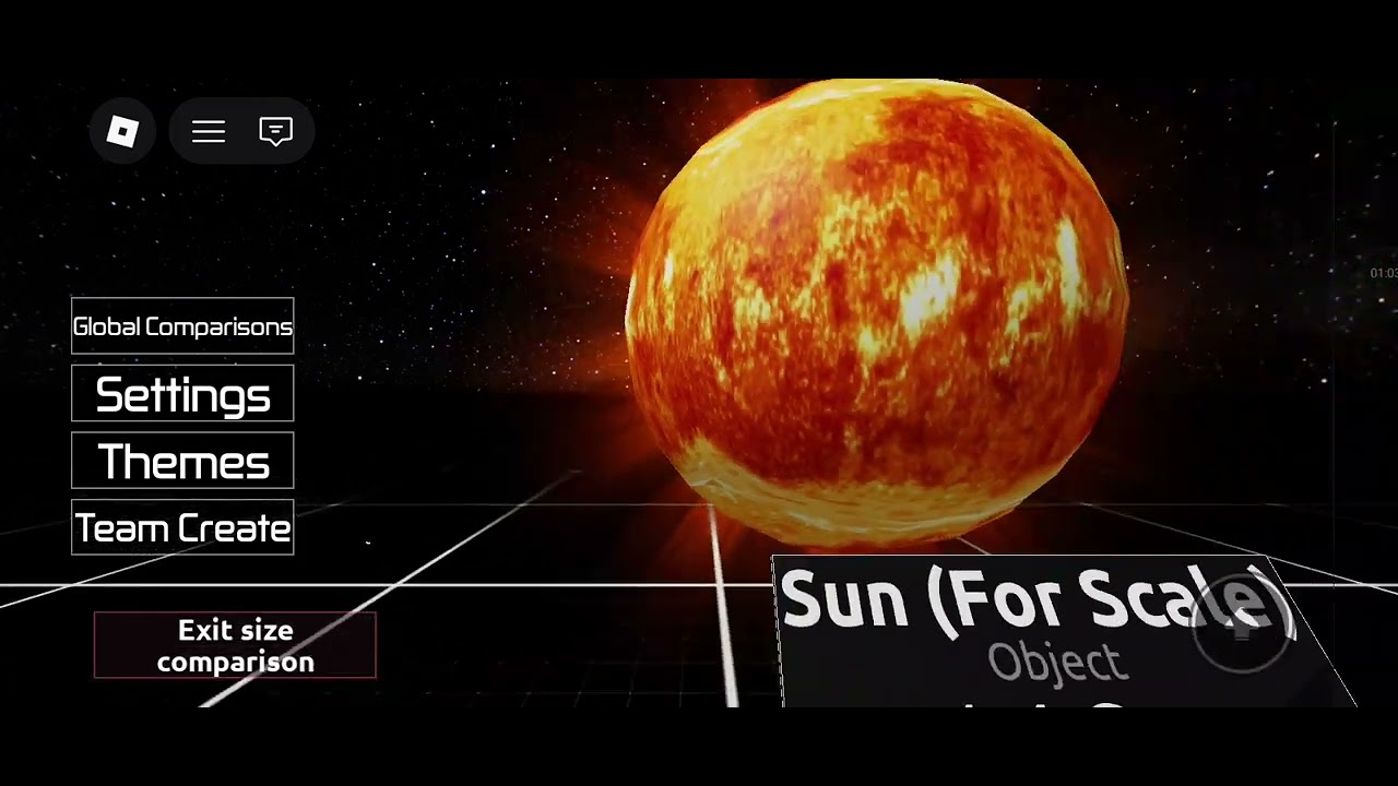 Black Hole Size Comparison