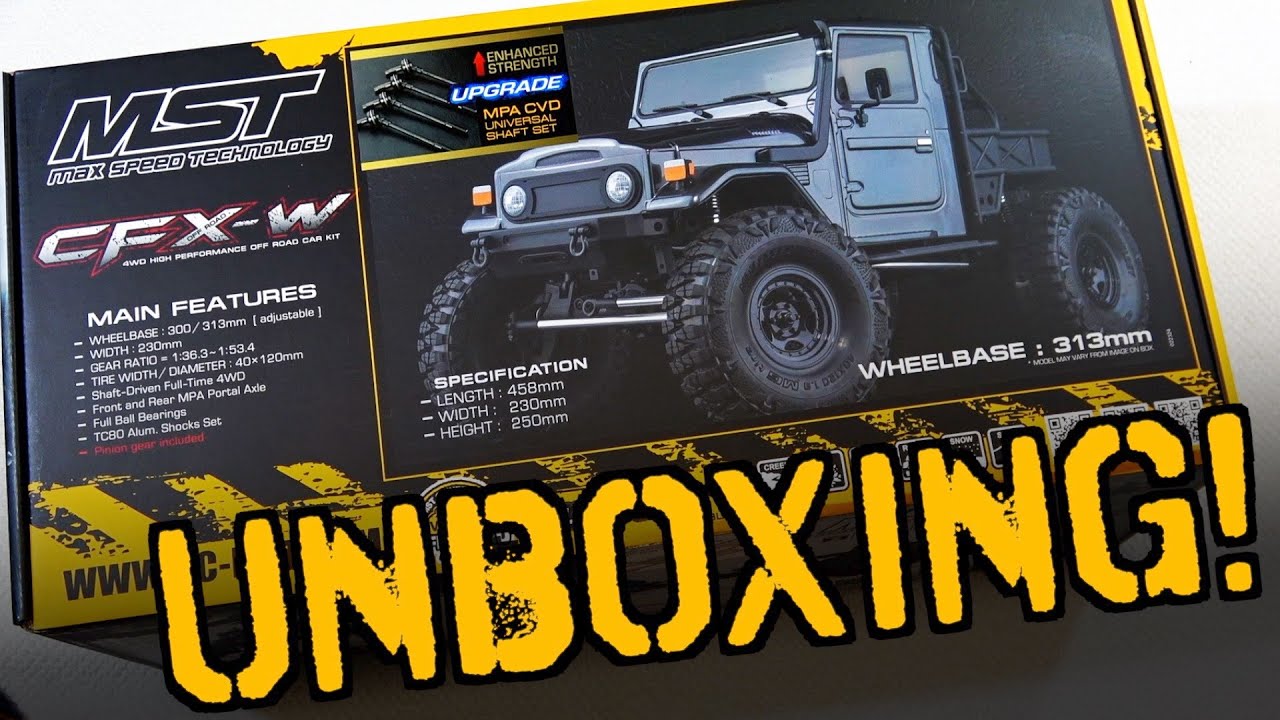 MST CFX-W J45C - Unboxing!