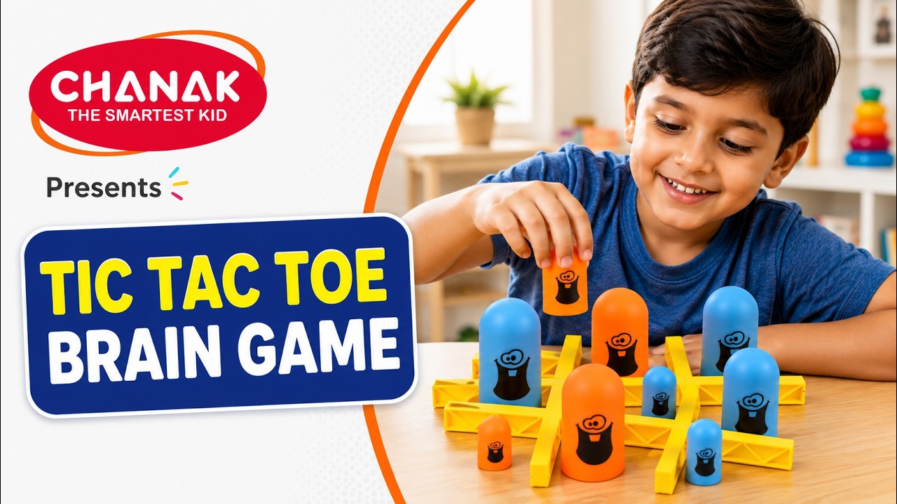 How to Play Gobble Tic Tac Toe | Fun Family Strategy Game for Kids & Teens | Off-Screen Indoor Game