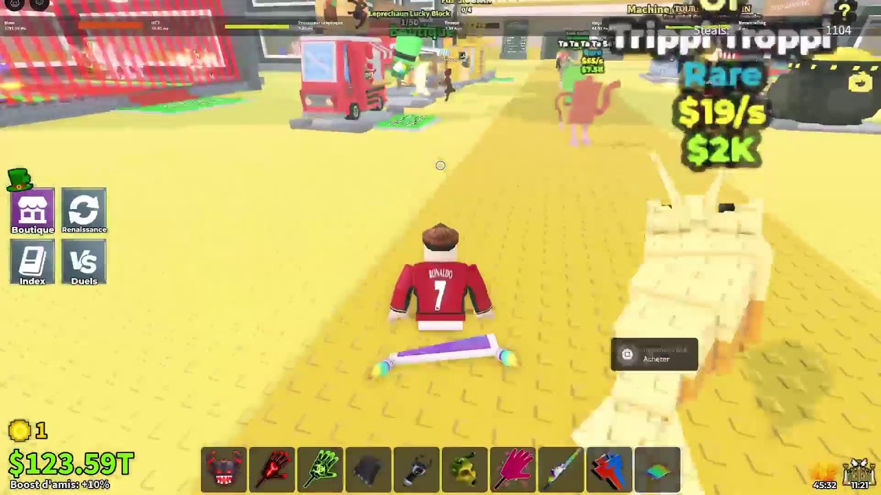 live steal a brainrot public et chill