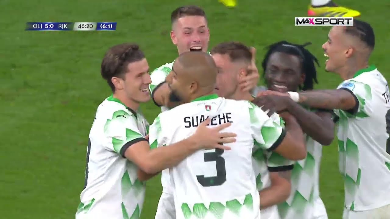 OLIMPIJA vs RIJEKA 5:0 (uzvratna utakmica, play-off, Uefa Konferencijska liga 24/25)