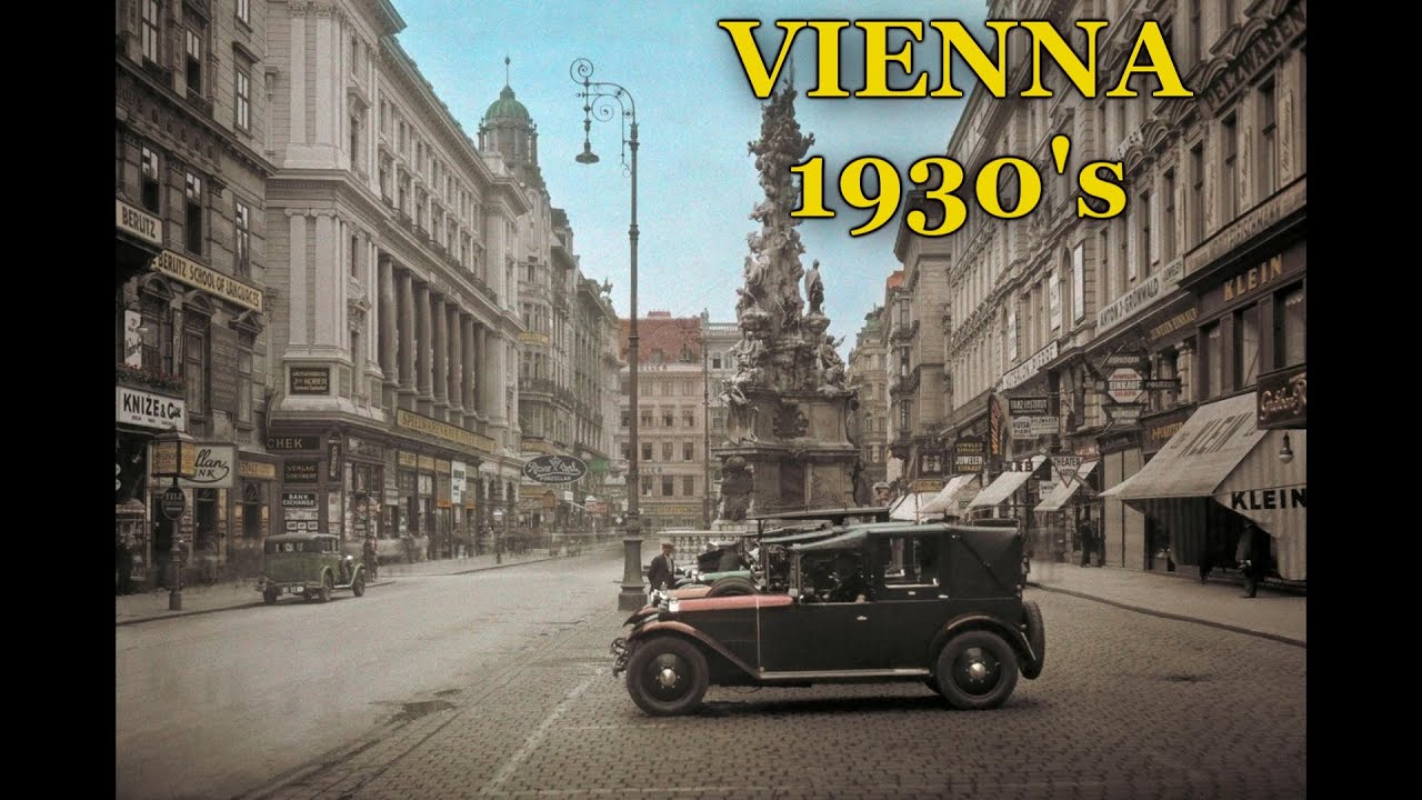 A Day in Vienna 1930s in Color