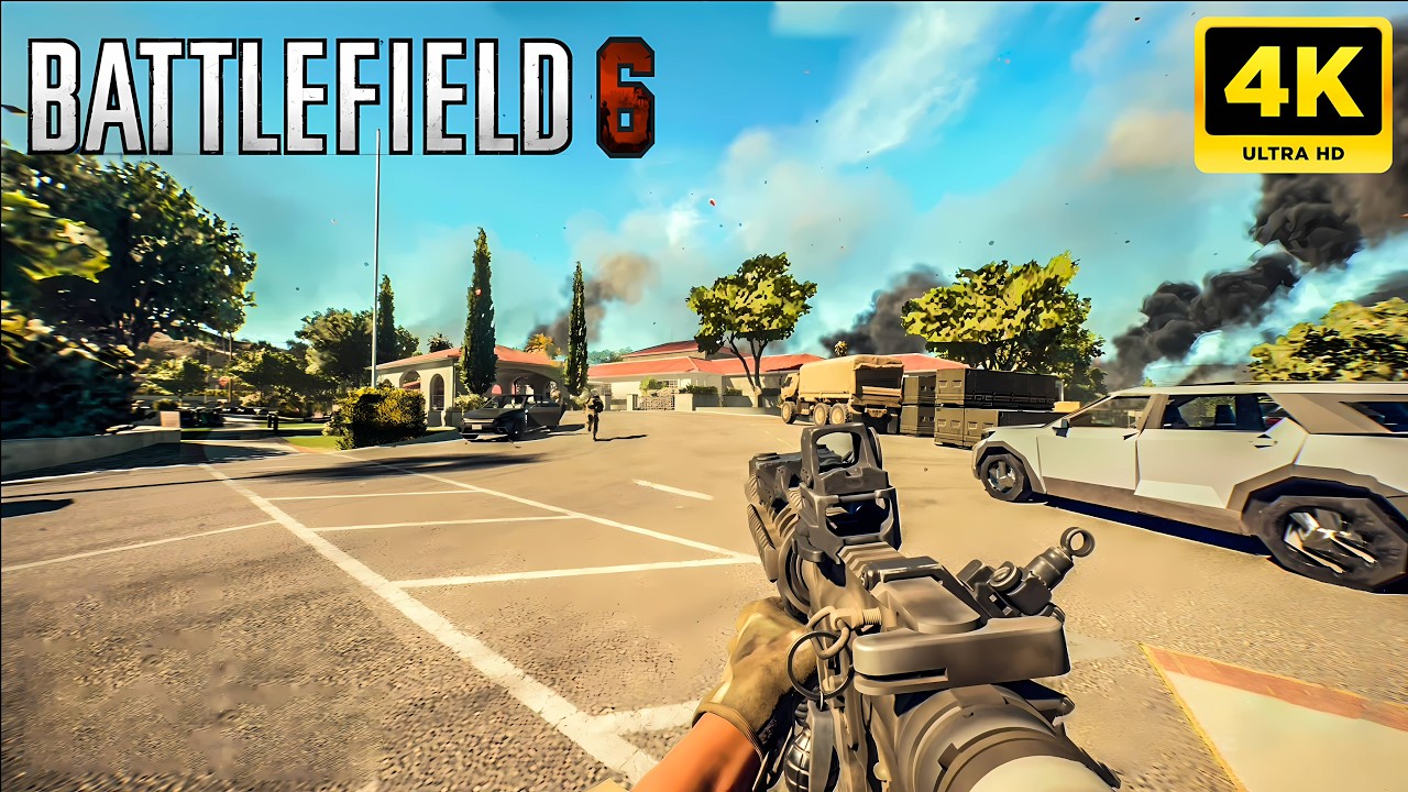 BF6 Multiplayer Gameplay | M4A1 Fastest Weapon Dominates TDM [4K No Commentary]
