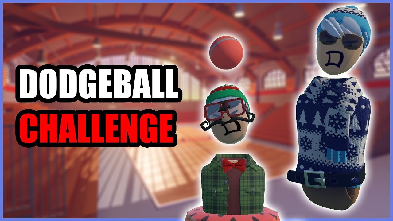 Playing Gun Game in Rec Room Dodgeball Feat. BURLYREAPER | Rec Room