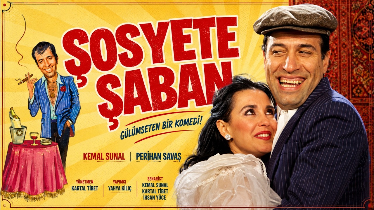 Sosyete Şaban Türk Filmi | FULL | RESTORASYONLU | Kemal Sunal Filmleri