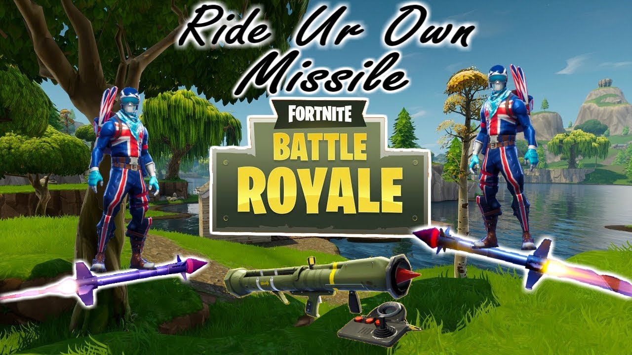 Fortnite // How To Ride Your Own Guided Missile