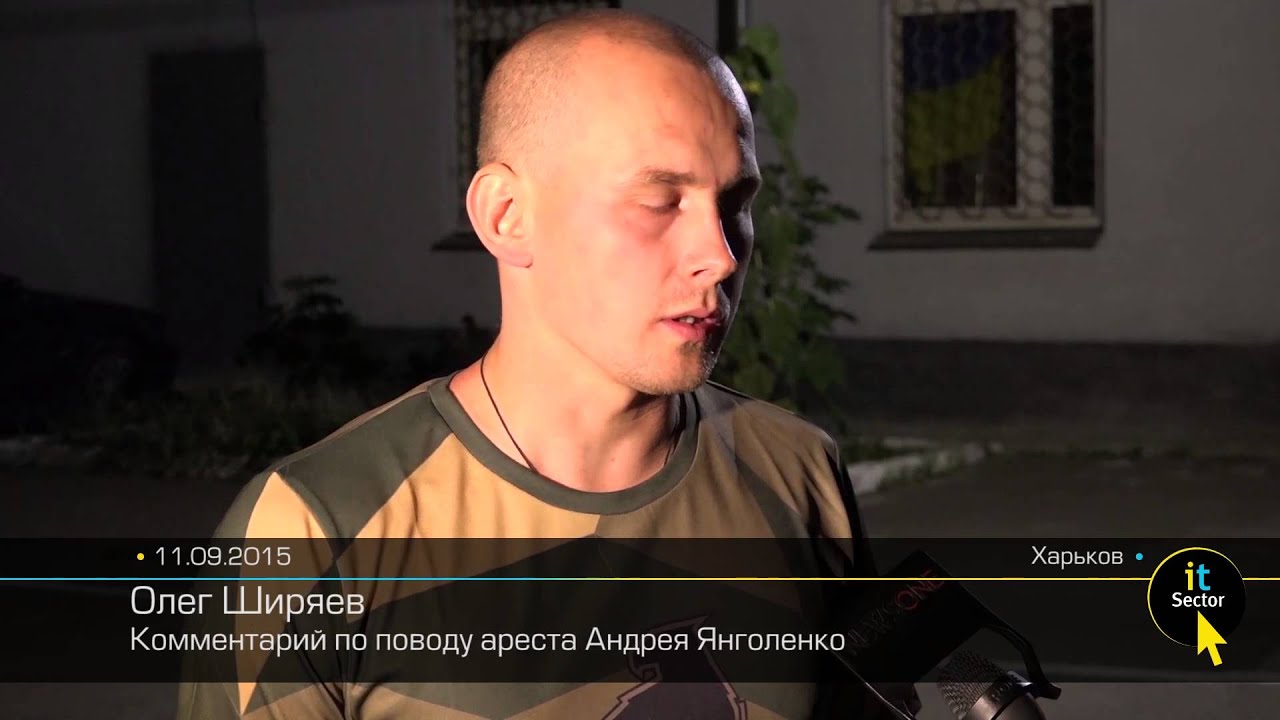 Задержание Андрея Янголенко. Комментарий Олега Ширяева