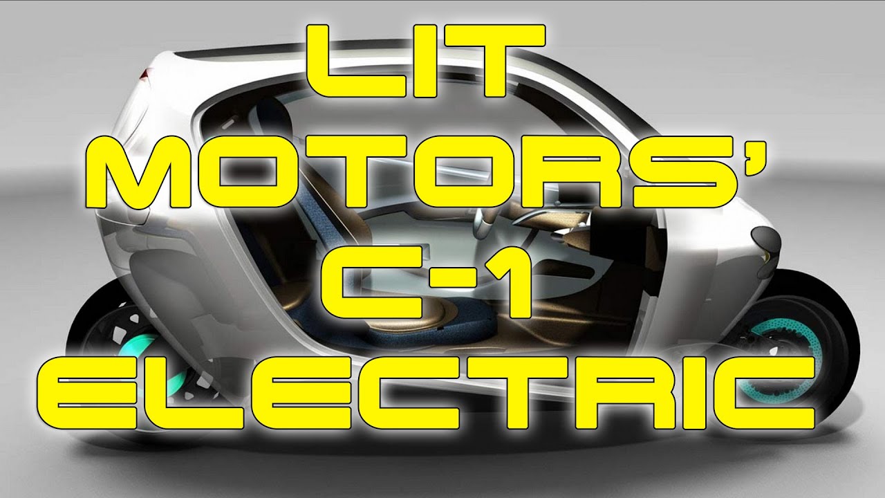 Электромобиль- байк неваляшка / его практически невозможно уронить / Lit Motors C1