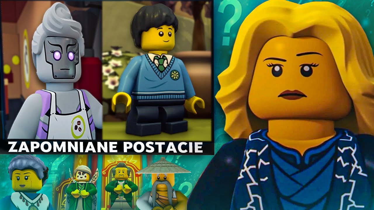 ZAPOMNIANE POSTACIE Z LEGO NINJAGO