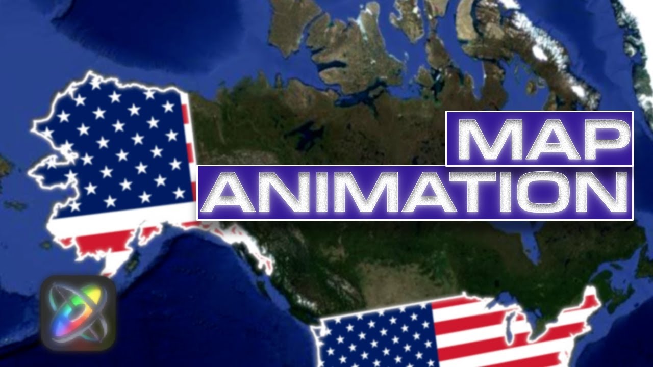 2 Styles of Map Animation in Apple Motion Tutorial