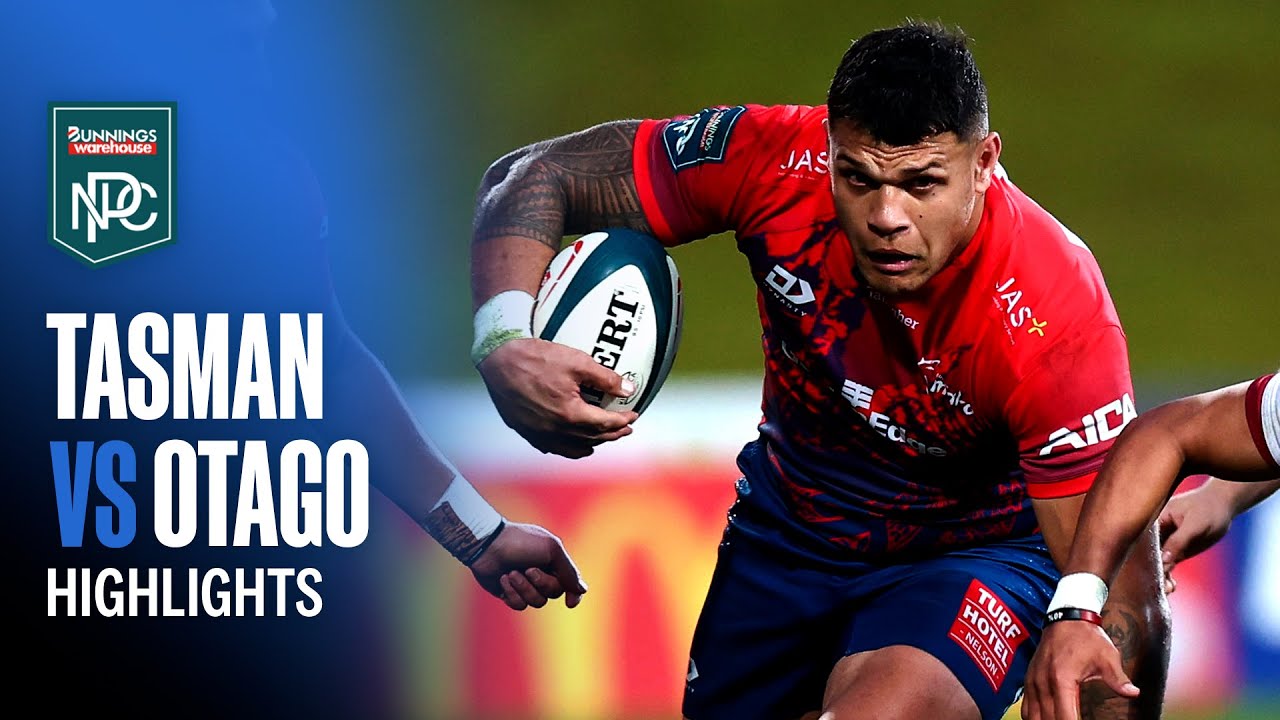 RD 5 HIGHLIGHTS | Tasman v Otago (Bunnings NPC 2025)